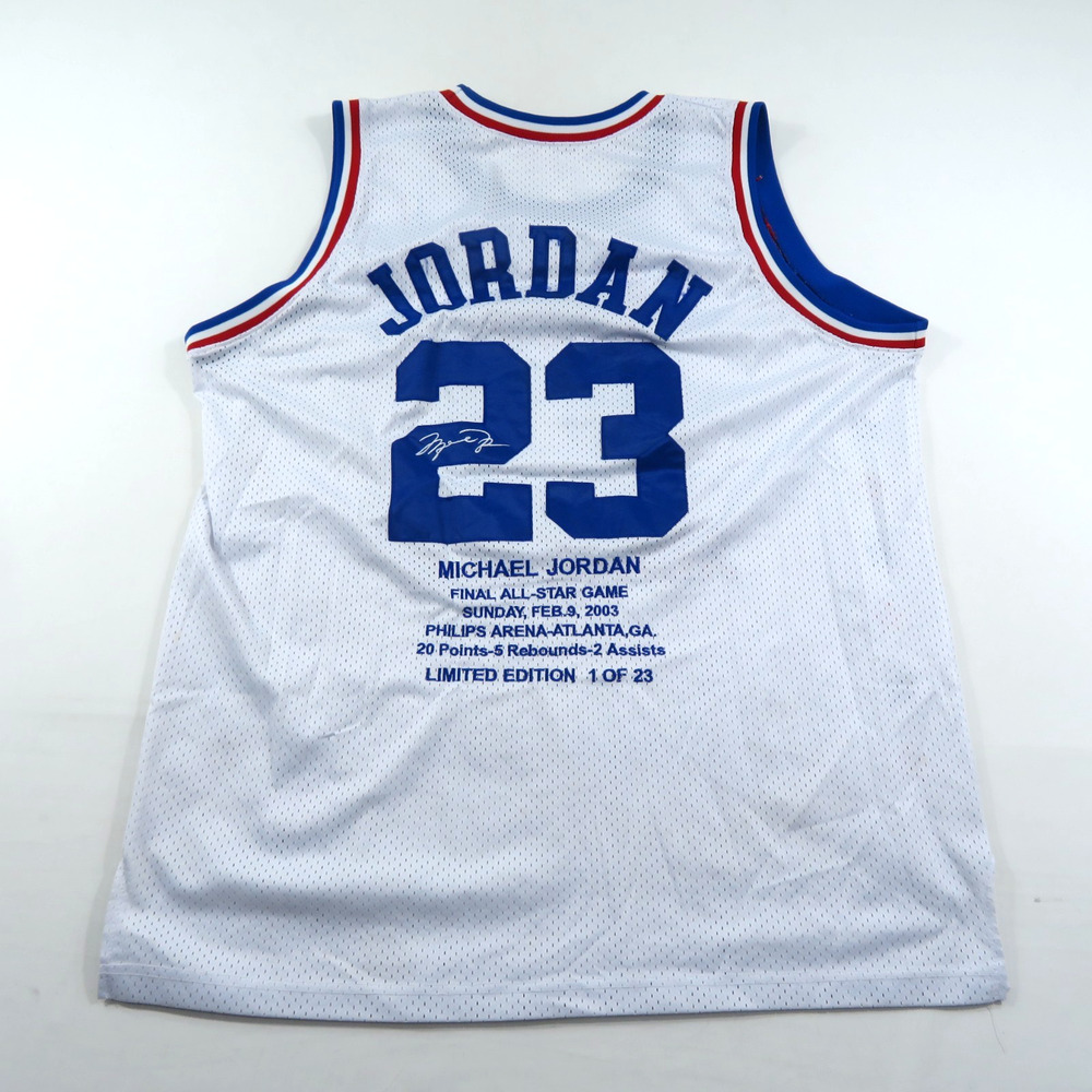 Michael Jordan 2003 Limited Edition 1 of 23 Last All-Star Game Jersey 2XL